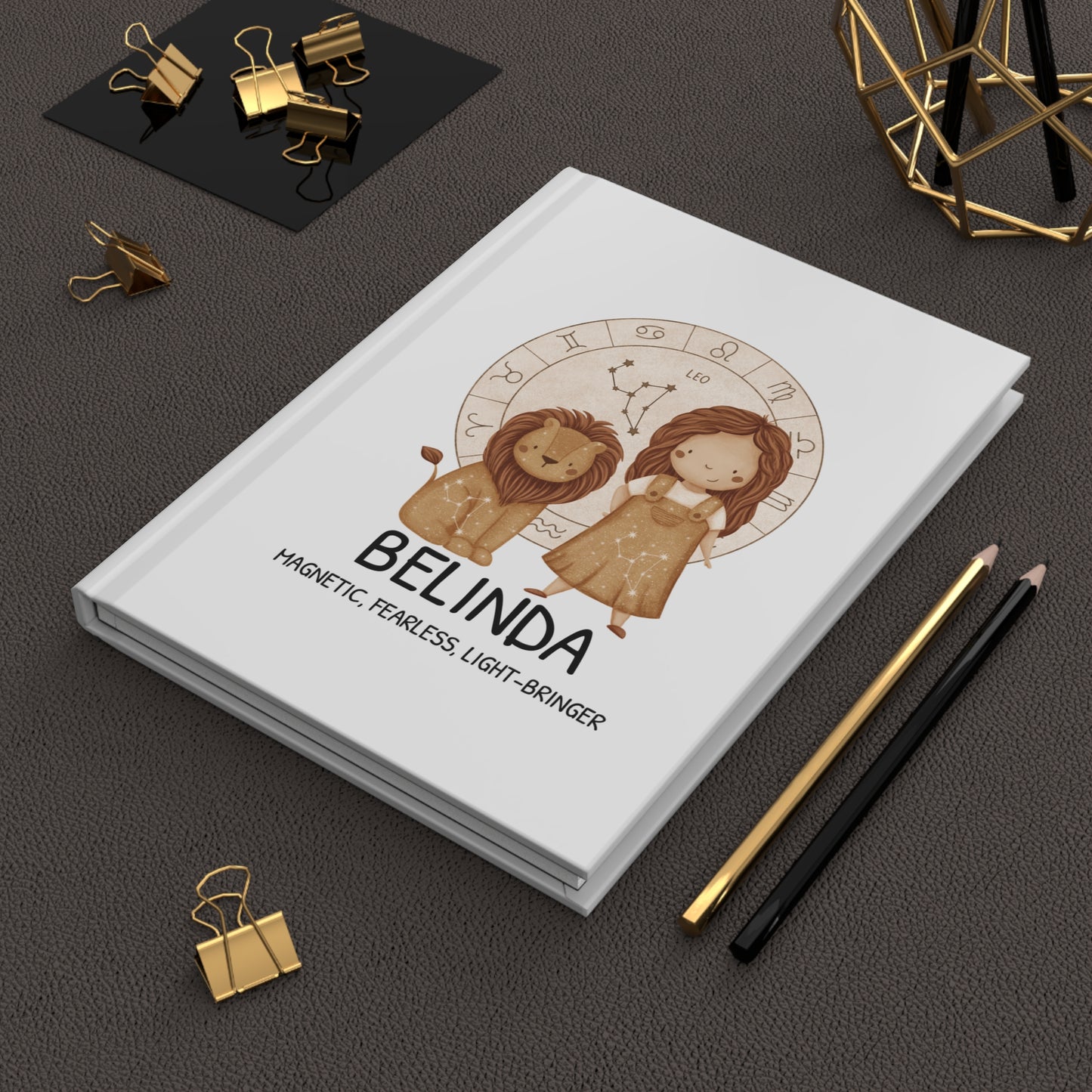 Personalized Journal for GIRLS - LEO