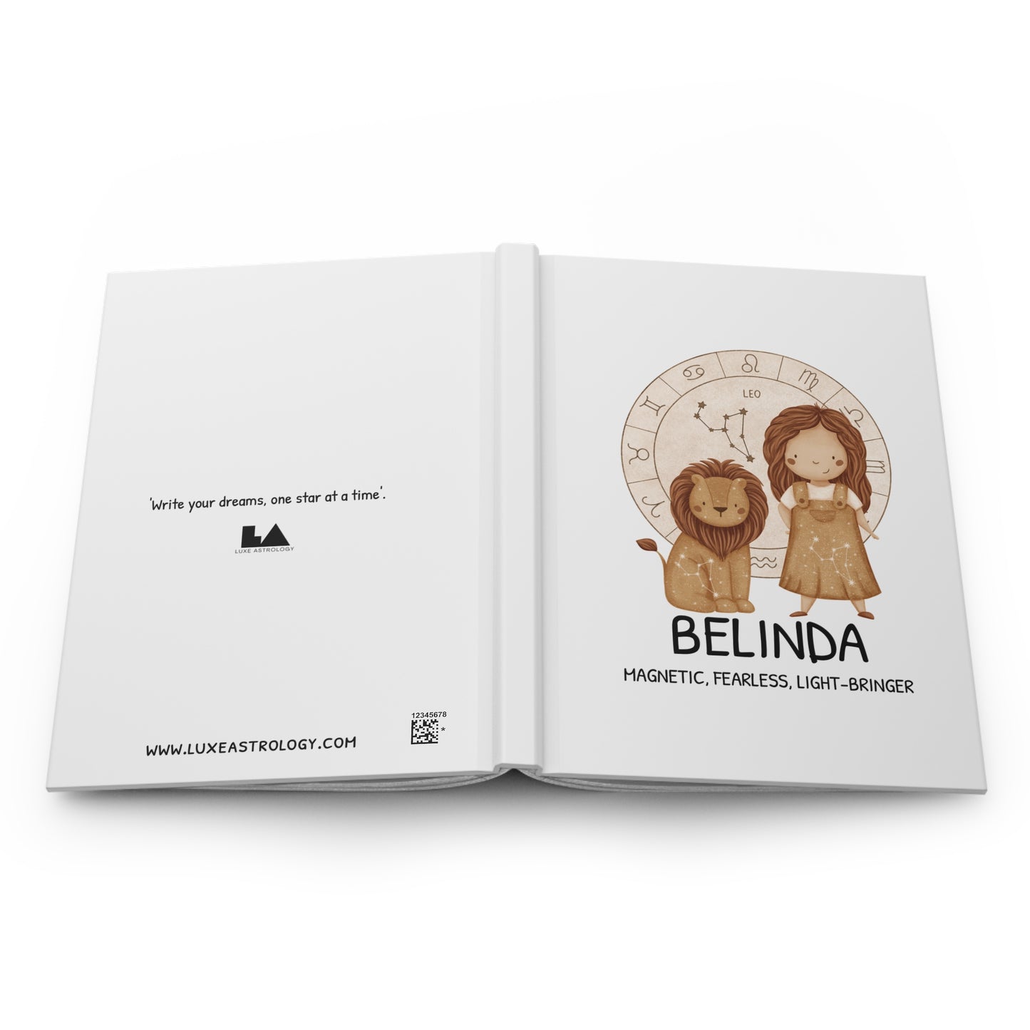 Personalized Journal for GIRLS - LEO