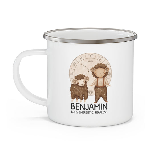 Personalised Kids Mug - Zodiac sign - ARIES BOY 12oz, 355ml