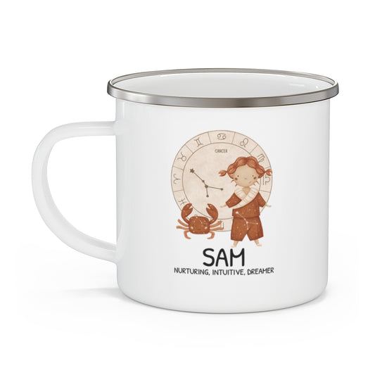 Personalised Kids Mug - Zodiac sign - CANCER BOY 12oz, 355ml