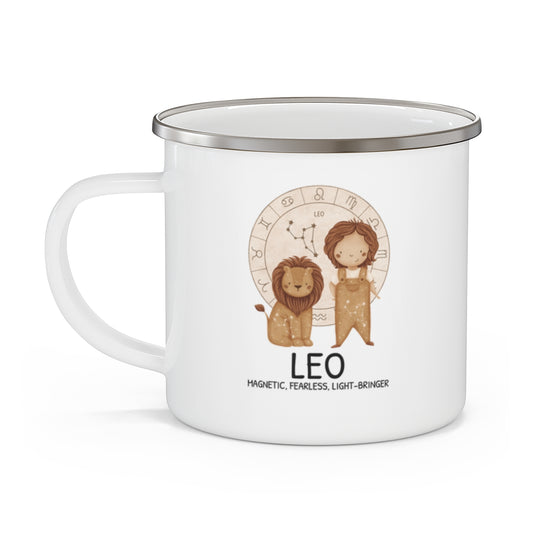 Personalised Kids Mug - Zodiac sign - LEO BOY 12oz, 355ml