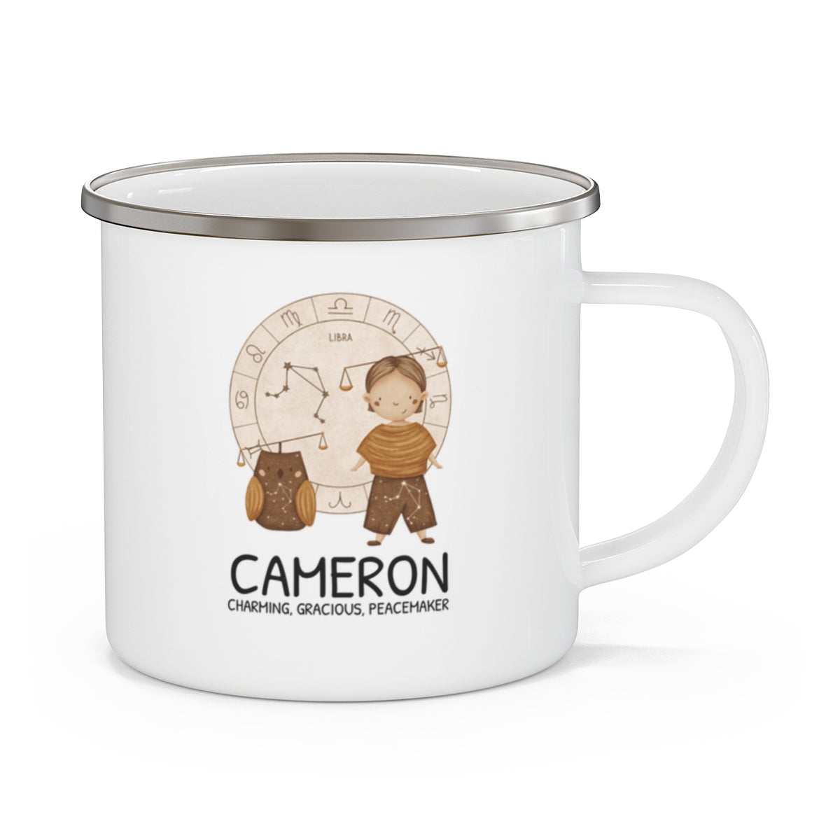 Personalised Kids Mug - Zodiac sign - LIBRA BOY 12oz, 355ml