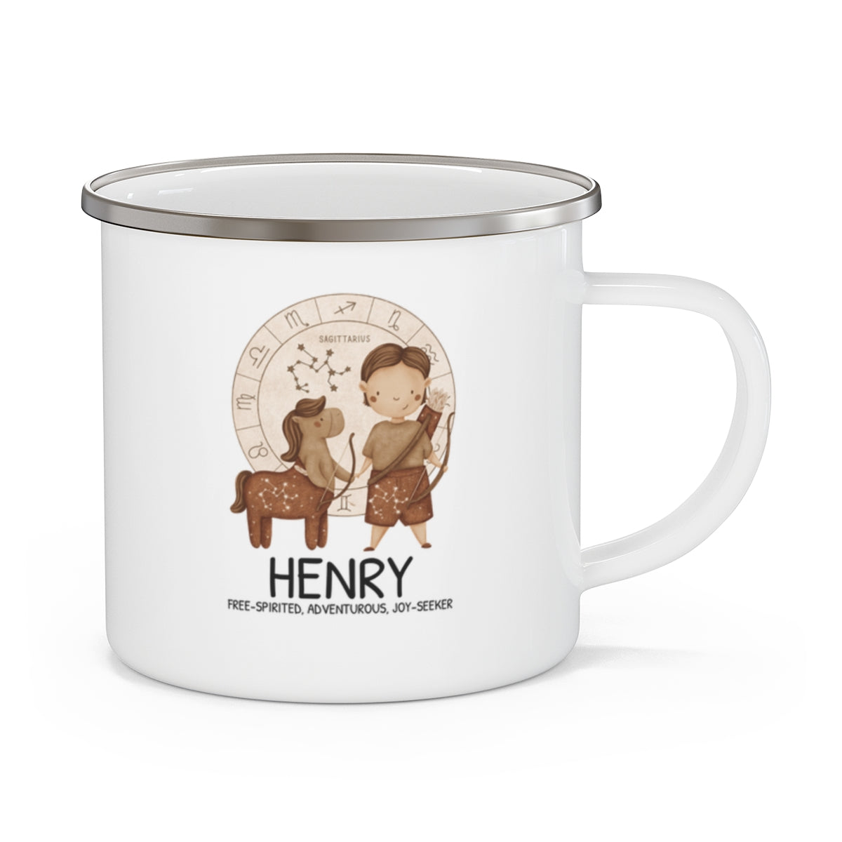 Personalised Kids Mug - Zodiac sign - SAGITTARIUS BOY 12oz, 355ml