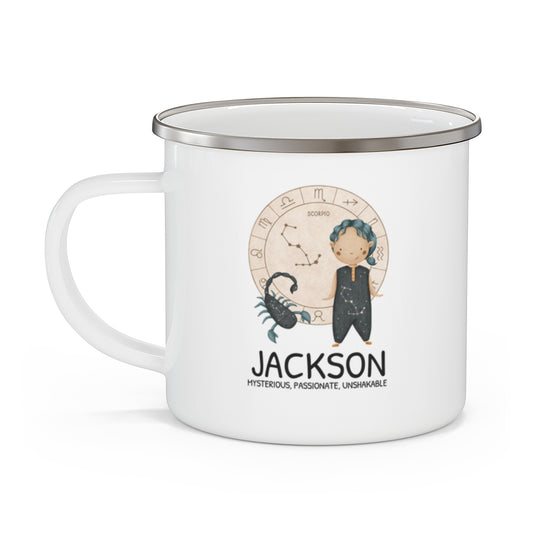 Personalised Kids Mug - Zodiac sign - SCORPIO BOY 12oz, 355ml