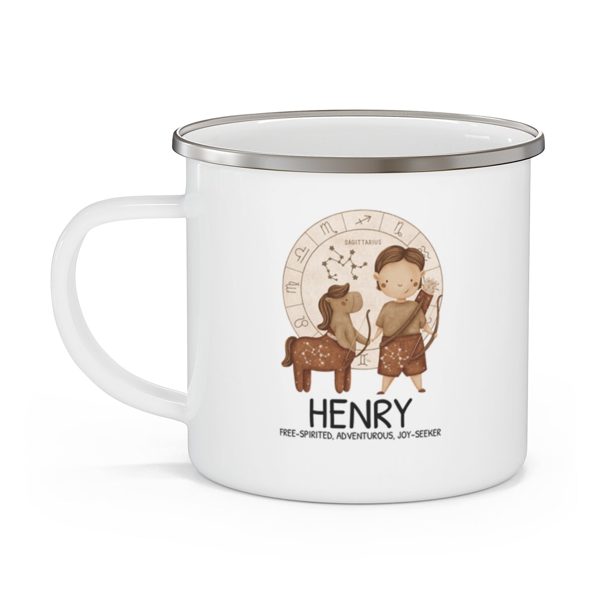 Personalised Kids Mug - Zodiac sign - SAGITTARIUS BOY 12oz, 355ml