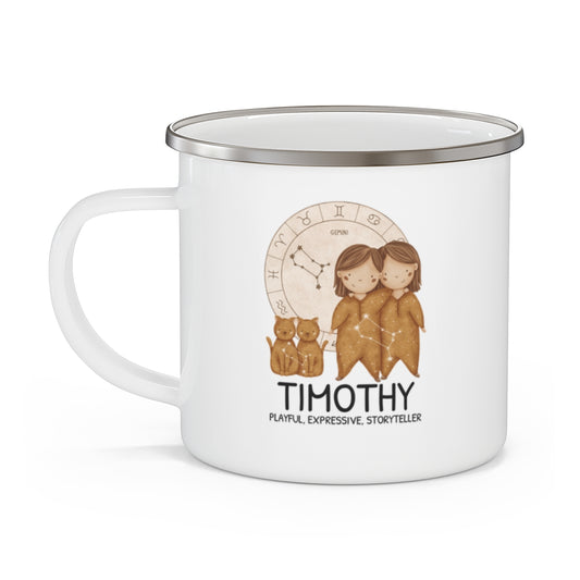 Personalised Kids Mug - Zodiac sign - GEMINI BOY 12oz, 355ml