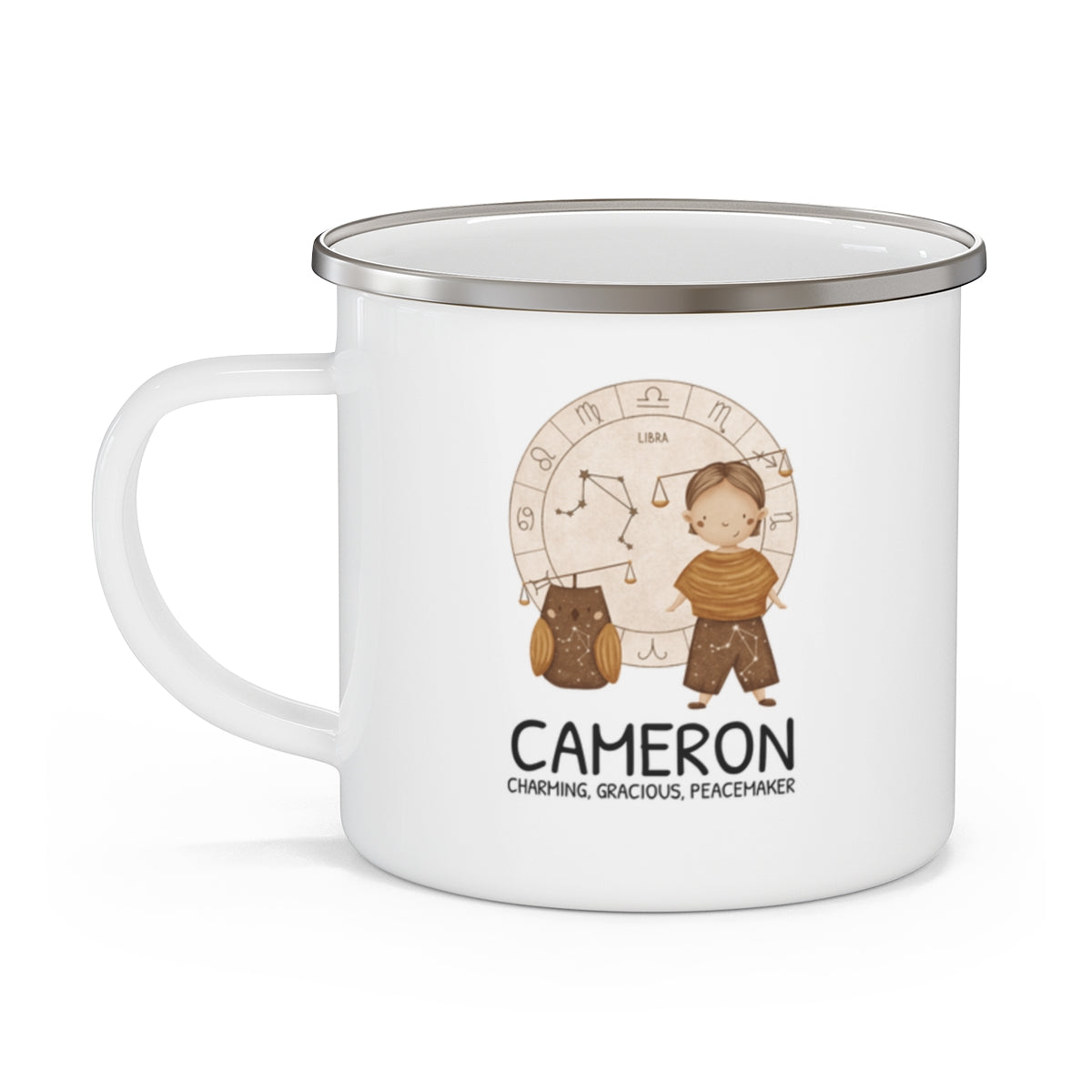 Personalised Kids Mug - Zodiac sign - LIBRA BOY 12oz, 355ml