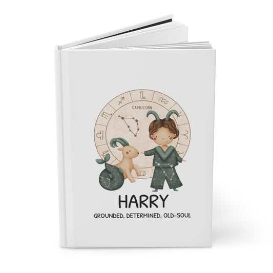 Personalized Journal for BOYS - CAPRICORN