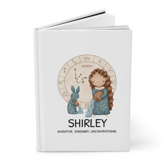 Personalized Journal for GIRLS - AQUARIUS