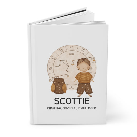 Personalized Journal for BOYS - LIBRA