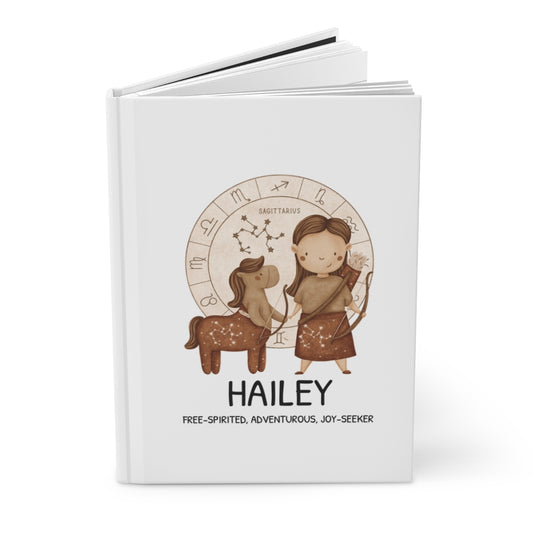 Personalized Journal for GIRLS - SAGITTARIUS