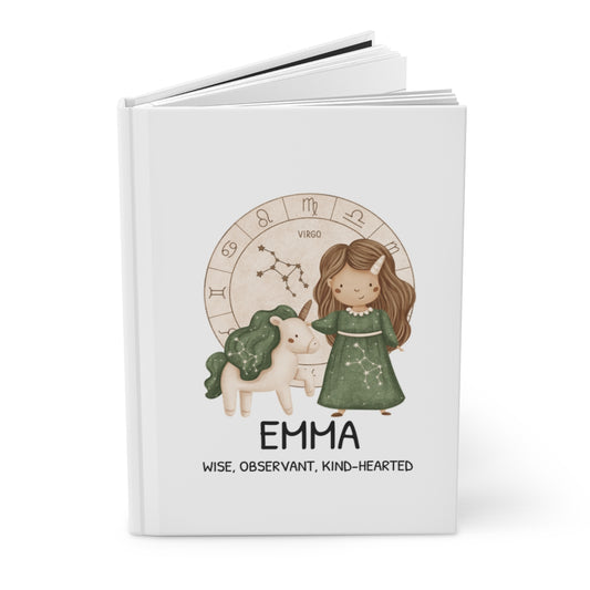 Personalized Journal for GIRLS - VIRGO
