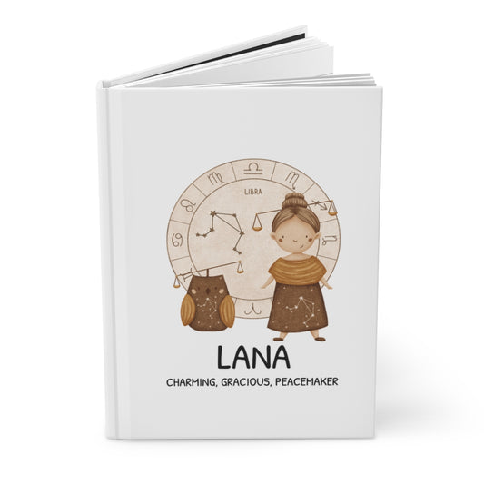 Personalized Journal for GIRLS - LIBRA