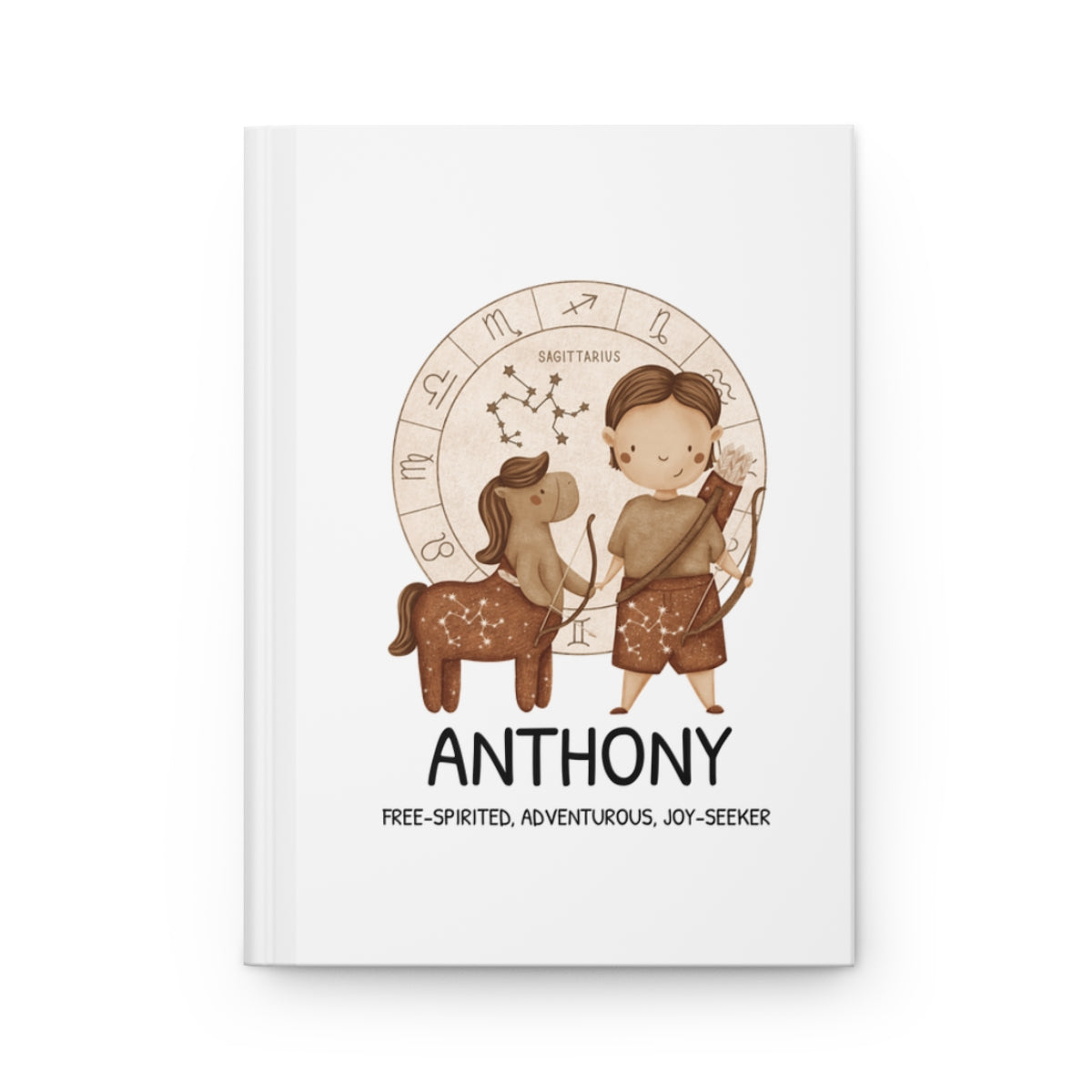 Personalized Journal for BOYS - SAGITTARIUS