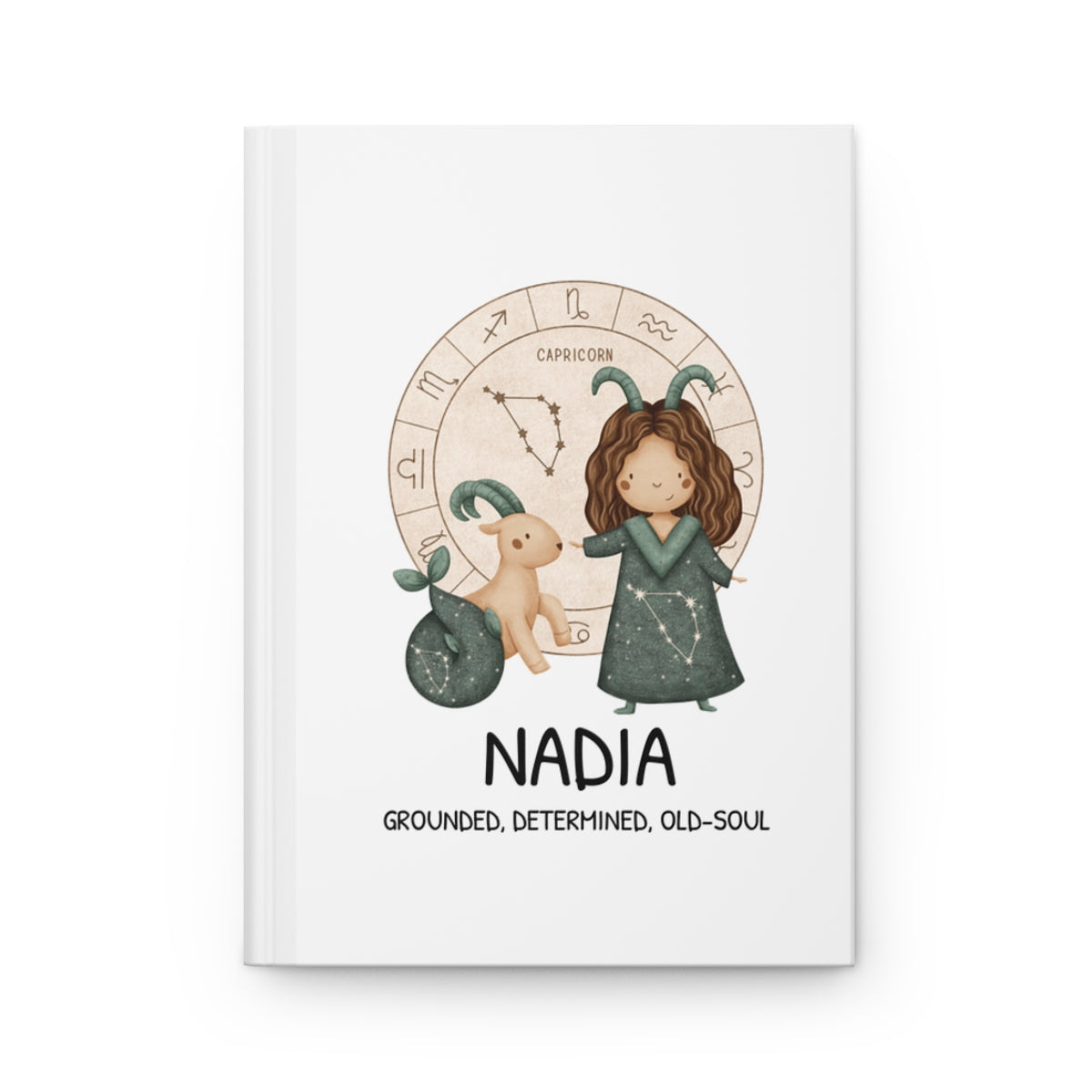 Personalized Journal for GIRLS - CAPRICORN