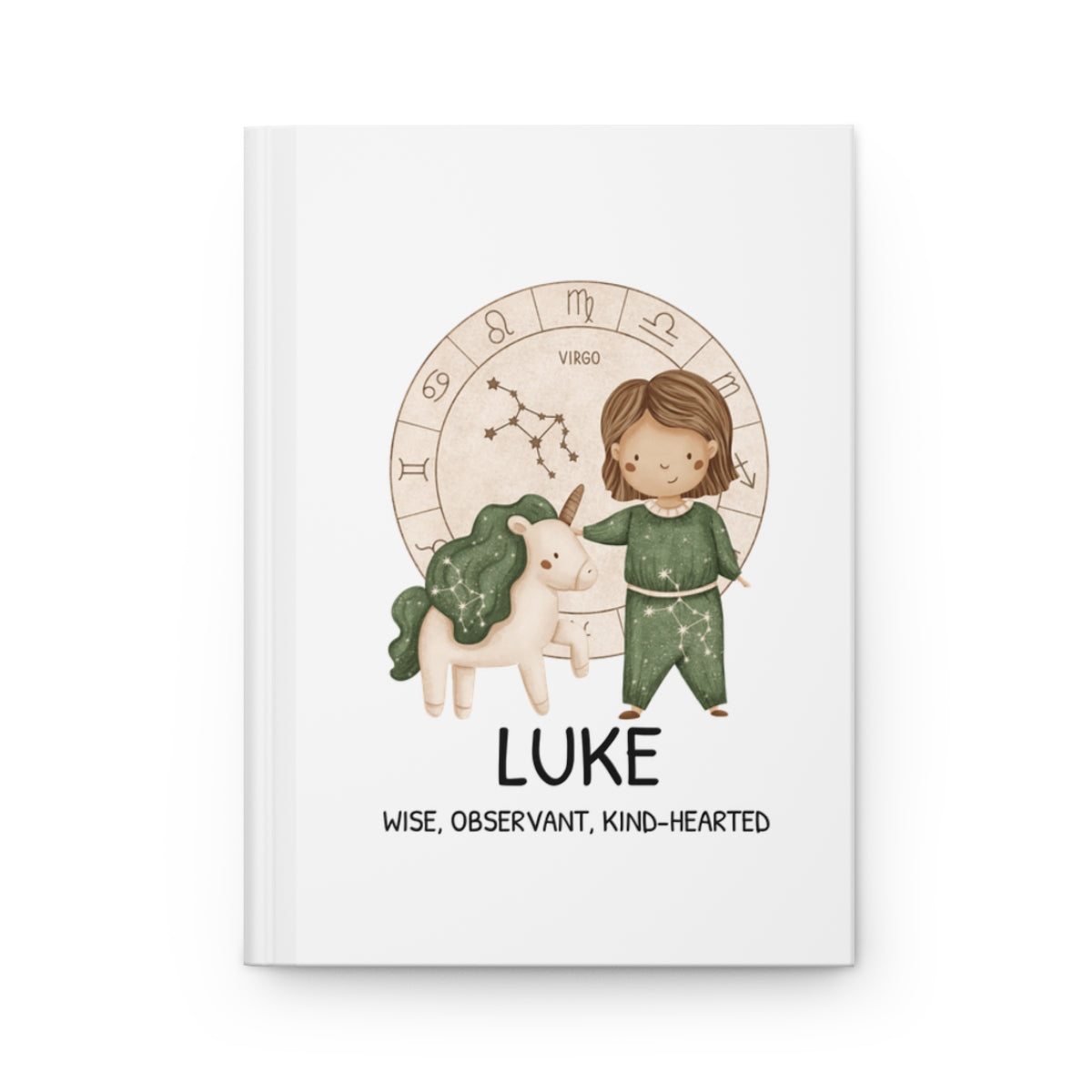 Personalized Journal for BOYS - VIRGO