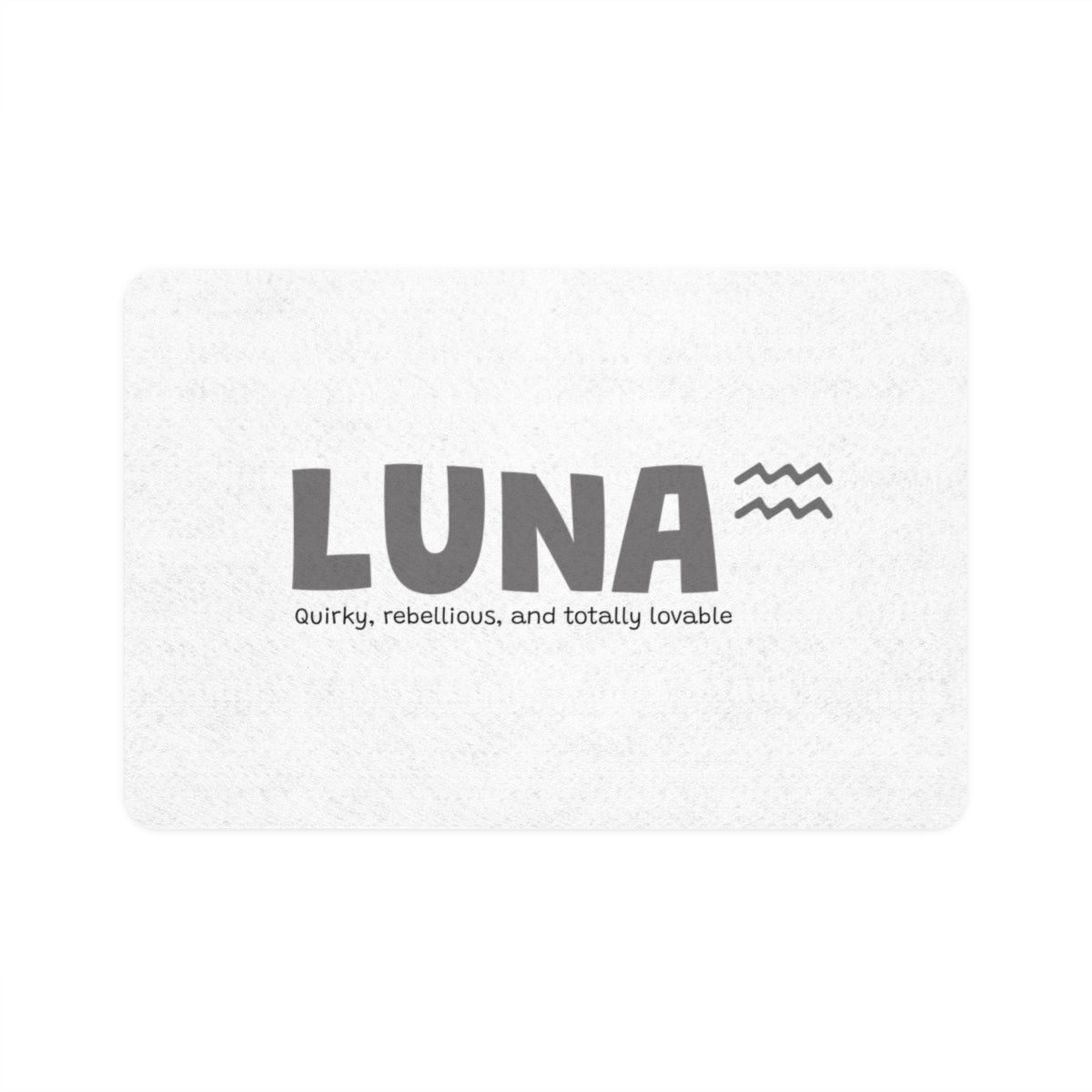 Personalized Pet Food Mat, 12x18inch - Zodiac Edition