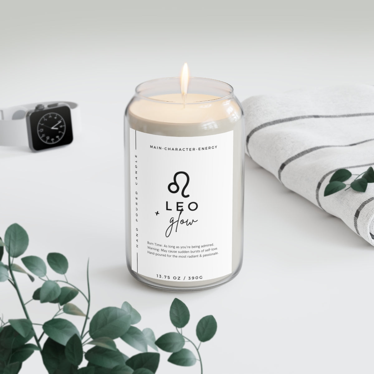 LEO Zodiac Scented Candle, 13.75oz, 390g