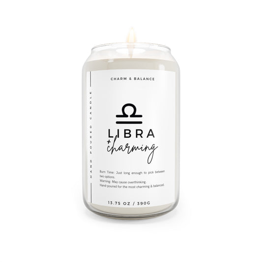 LIBRA Zodiac Scented Candle, 13.75oz, 390g