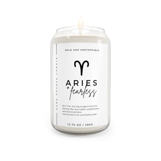 ARIES Zodiac Scented Candle, 13.75oz, 390g